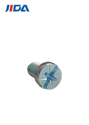 IATF16949 Koolstofstaal Vlakke Hoofdmachine Phillips Slotted Screw M5x14mm