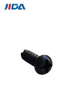 Zwarte de Machineschroef ST4x12 van Zinkpan head hex self tapping